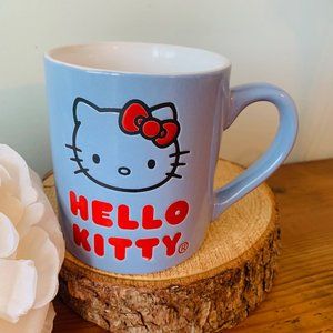 NEW Hello Kitty Blue Mug - Double Sided